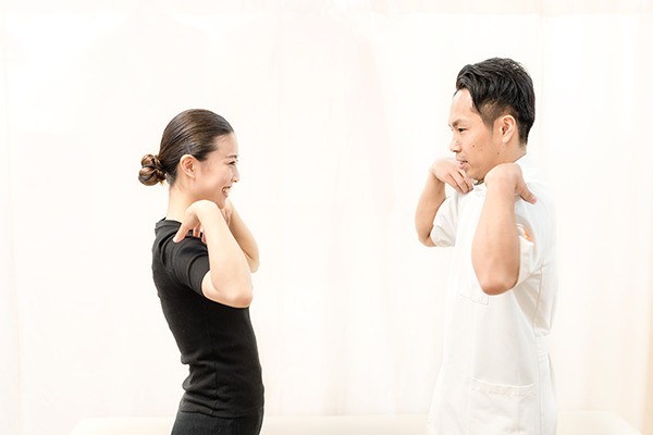 施術後の説明(5~10分)